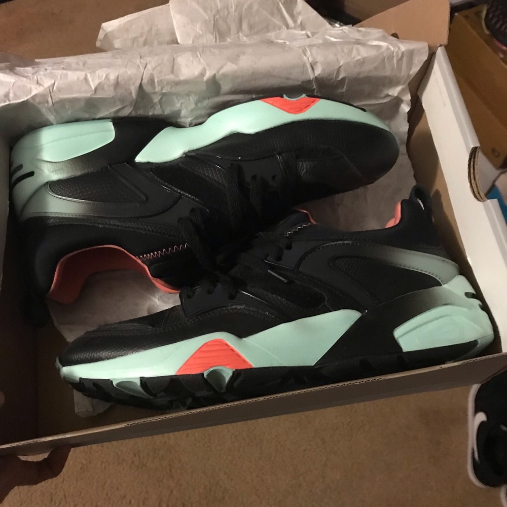Puma x pink dolphin blaze of glory trinomic shoes